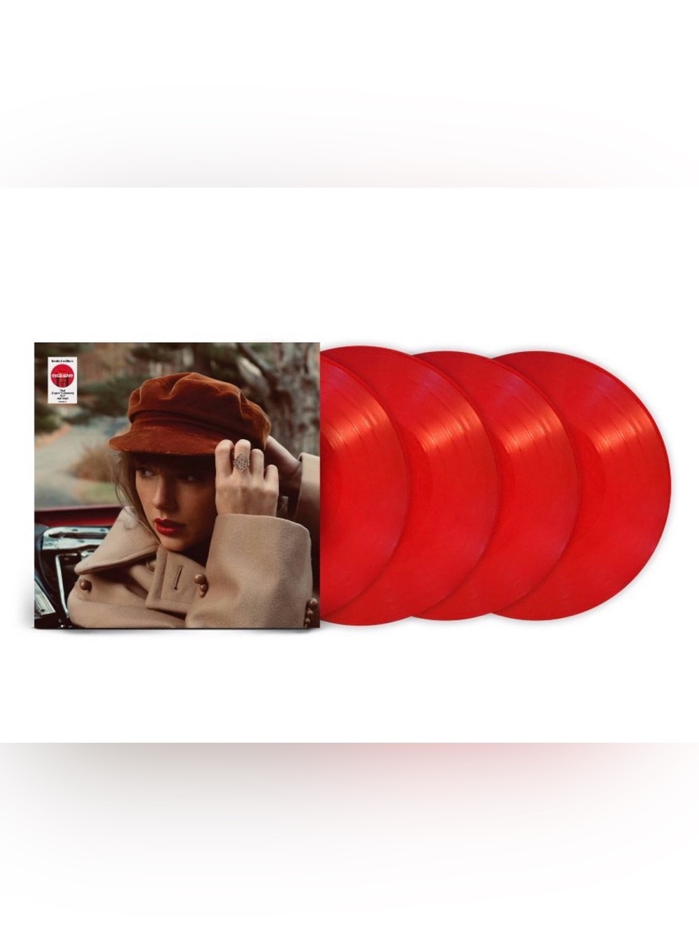 Taylor Swift Red Colored Vinyl 4-Record Set- Sealed